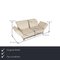 Cream Leather 2-Seater Sofa with Relax Function from Brühl Moule 2