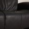 Anthracite Leather 3-Seater Sofa from Himolla 3