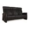 Anthracite Leather 3-Seater Sofa from Himolla 7
