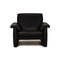 Black Leather Lucca Armchair from Willi Schillig 10