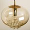 Smoked Golden & Brown Pendant Lights by Peill & Putzler, 1960s, Set of 2, Image 4