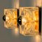 Blown Glass Cube Table, Wall or Ceiling Lights, Austria, 1960s 8