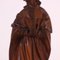 Pine Sculpted Santo Bishop and San Rocco, Set of 2 13