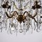 Glass & Brass Chandelier 7