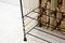 Mid-Century Colour Sheet Metal Shoe Rack, Eastern Bloc, 1960s, Image 9