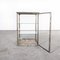 19th Century French Glass and Chrome Shelved Shop Display Cabinet 6