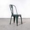 Model A Dining Outdoor Chairs from Tolix, 1950s, Set of 6 7