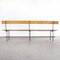 French School Bench with Back from Mullca, 1960s 9