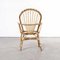 French Rattan Hooped Back Armchair, 1960s 7
