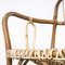 French Rattan Hooped Back Armchair, 1960s, Image 2