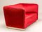 Red Velvet Sofa by Ole Wanscher, Image 6