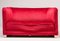Red Velvet Sofa by Ole Wanscher 9