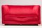 Red Velvet Sofa by Ole Wanscher, Image 9