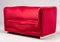 Red Velvet Sofa by Ole Wanscher 2