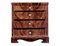 Biedermeier Mahogany Chest of Drawers, 1800s, Image 6