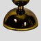 Bronze Colour Mirror Table Lamps in Blown Murano Glass 4