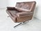 Brown Leather Sofa DS35 from de Sede, 1970s 7
