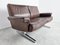 Brown Leather Sofa DS35 from de Sede, 1970s 5