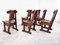 Vintage Brutalist Dining Chairs, 1960s, Set of 6, Image 10
