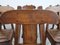 Vintage Brutalist Dining Chairs, 1960s, Set of 6, Image 6