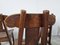 Vintage Brutalist Dining Chairs, 1960s, Set of 6 2