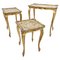 Tavolini ad incastro fiorentini di Fratelli Paoletti, anni '50, set di 3, Immagine 1
