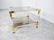 Acrylic Glass and Brass Coffee Table by Charles Hollis Jones, 1970s 9