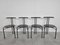 Postmodern Dining Chairs, 1980s, Set of 4 3