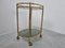 Brass Faux Bamboo Drinks Trolley, 1970s, Set of 2, Image 8