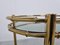 Brass Faux Bamboo Drinks Trolley, 1970s, Set of 2, Image 5