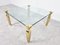 Brass and Glass Coffee Table, 1970s, Image 5