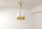 Mid-Century Brass and Opaline Ceiling Lamp by Hans-Agne Jakobsson, Sweden, 1950s 12