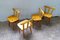 Vintage Swedish Pine Dining Chairs, Set of 4 12