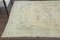 Antique Turkish Beige Wool Oushank Handmade Area Rug, Image 3