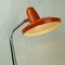 Mid-Century Orange Adjustable Desk or Table Lamp from Fase Madrid, Spain 11