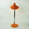 Verstellbare Mid-Century Schreibtisch- oder Tischlampe in Orange von Fase Madrid, Spanien 14