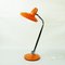Mid-Century Orange Adjustable Desk or Table Lamp from Fase Madrid, Spain, Image 2