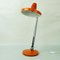 Mid-Century Orange Adjustable Desk or Table Lamp from Fase Madrid, Spain 7