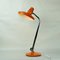 Mid-Century Orange Adjustable Desk or Table Lamp from Fase Madrid, Spain 13