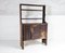European Rustic Farmhouse Kitchen Dresser Unit with Storage Shelves and Slate Top, Image 1