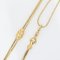 French 18 Karat Yellow Gold Long Necklace, 1800s, Image 7