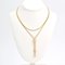 French 18 Karat Yellow Gold Long Necklace, 1800s 14