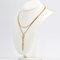 French 18 Karat Yellow Gold Long Necklace, 1800s 15