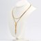 French 18 Karat Yellow Gold Long Necklace, 1800s, Image 15