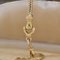 Französische Lange Halskette aus 18 Karat Gelbgold, 1800er 13