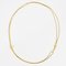 French 18 Karat Yellow Gold Long Necklace, 1800s, Image 6