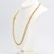French 18 Karat Yellow Gold Long Necklace, 1800s 10