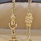 French 18 Karat Yellow Gold Long Necklace, 1800s, Image 4