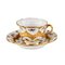 Tasse et Soucoupe en Porcelaine de Meissen, Set de 2 1