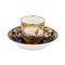 19th Century Painted Porcelain Cup with Saucer from Meissen 1